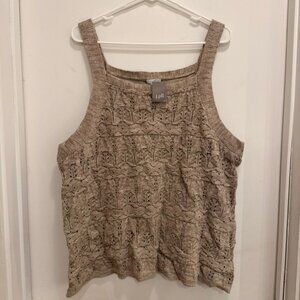 J.Jill crochet tank top size xlarge xl new with tags